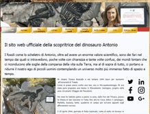 Tablet Screenshot of dinosauroantonio.it